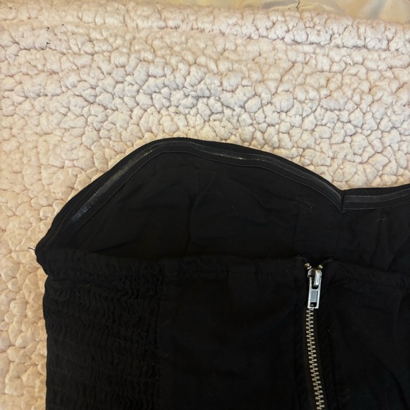 Xhilaration Black and White Strapless Dress - Picture 4 of 10